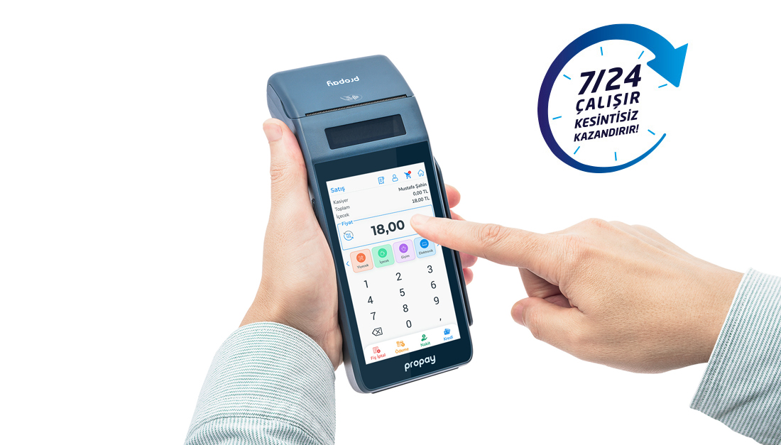 ProPay P1000 ECR yazarkasa POS cihazı